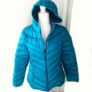 Xersion Down Light Packable Hooded Jacket